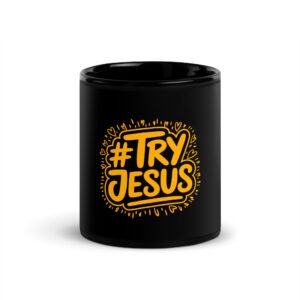 Black Glossy Mug