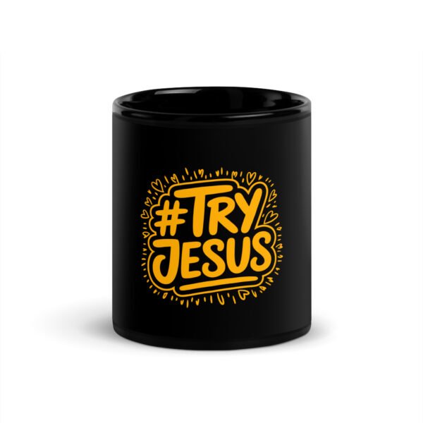 Black Glossy Mug - Image 3