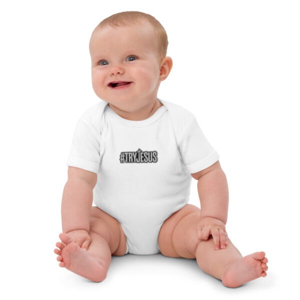 Organic cotton baby bodysuit - Image 2