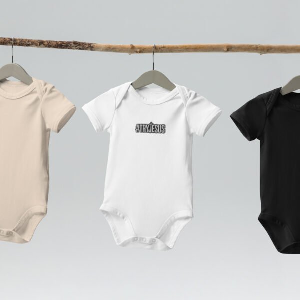 Organic cotton baby bodysuit - Image 3
